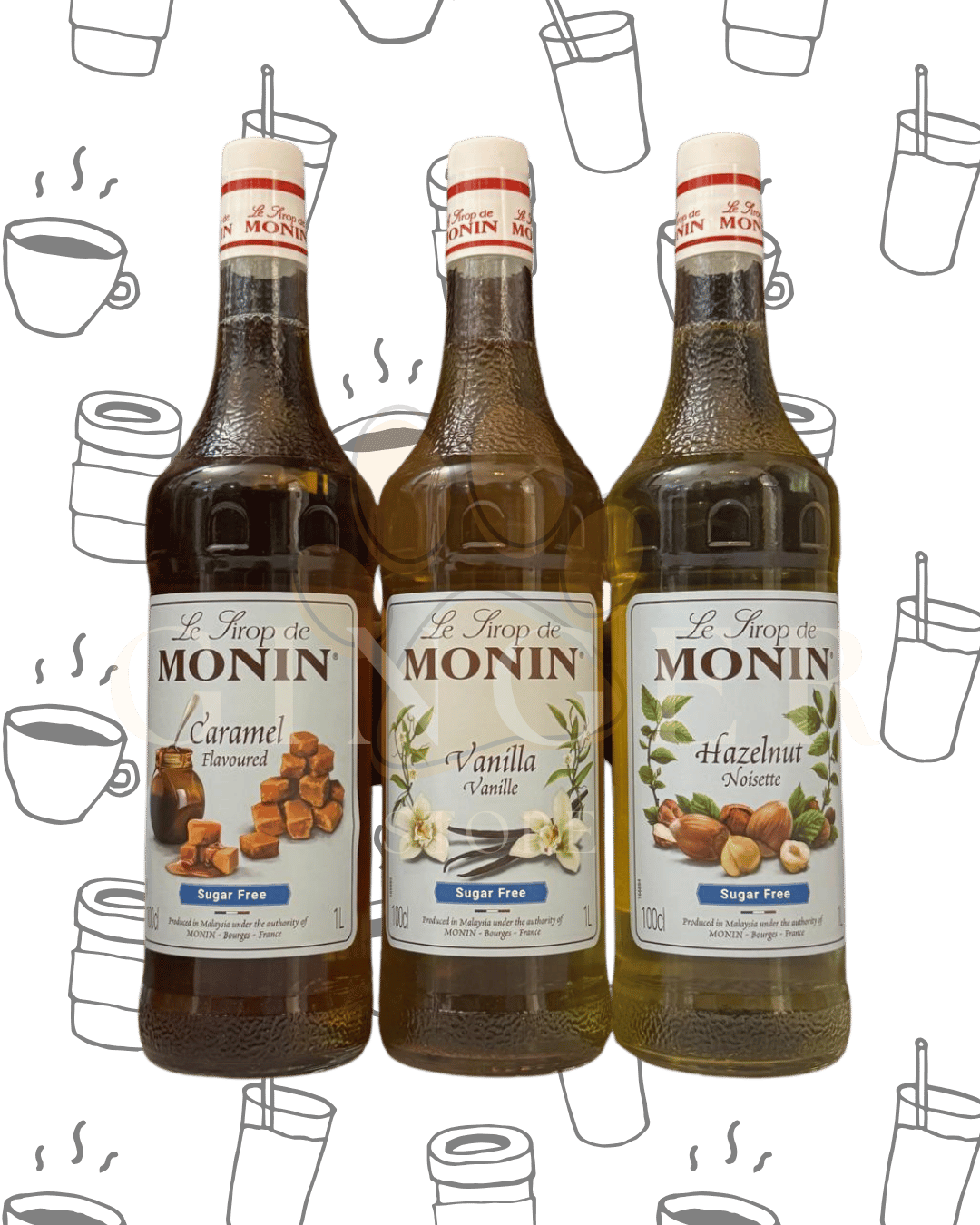 Monin Sugar Free Syrups